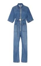 Moda Operandi Rachel Comey Drill Belted Cotton Jumpsuit Size: 00