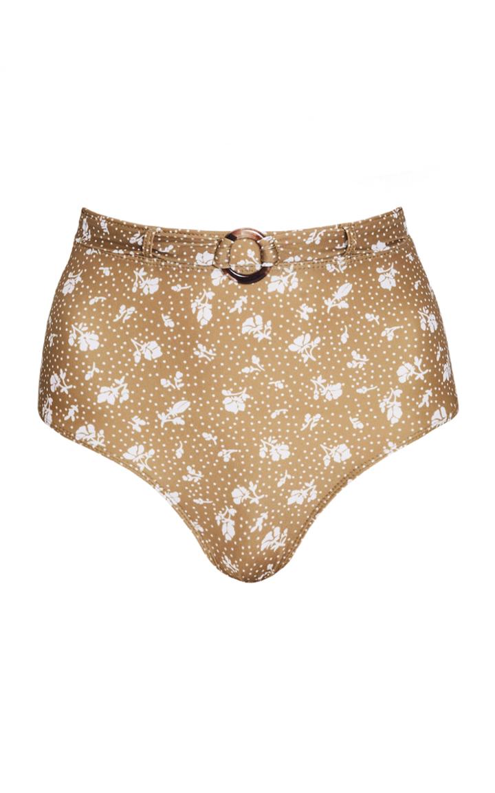 Moda Operandi Faithfull The Brand Ravyn Printed Bikini Bottom