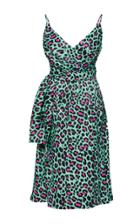 Lena Hoschek Leopard Wrap Dress