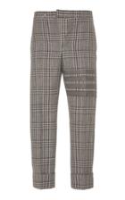 Thom Browne Striped Checked Wool Pants