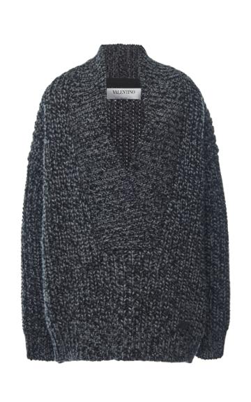 Moda Operandi Valentino Oversized Wool-cashmere Sweater