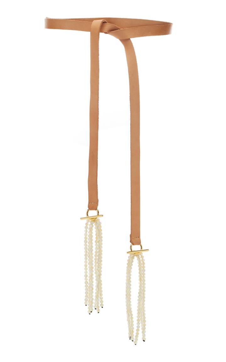 Acheval Pampa Tasseled Leather Belt