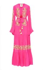 Figue Embroidered Misty Gown