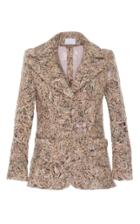 Luisa Beccaria Textured Multicolor Blazer