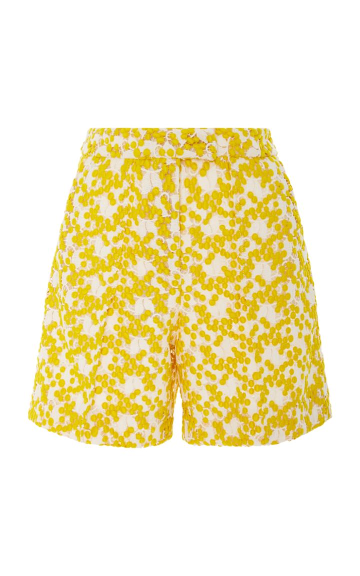 Zac Posen Mimosa Lace Shorts