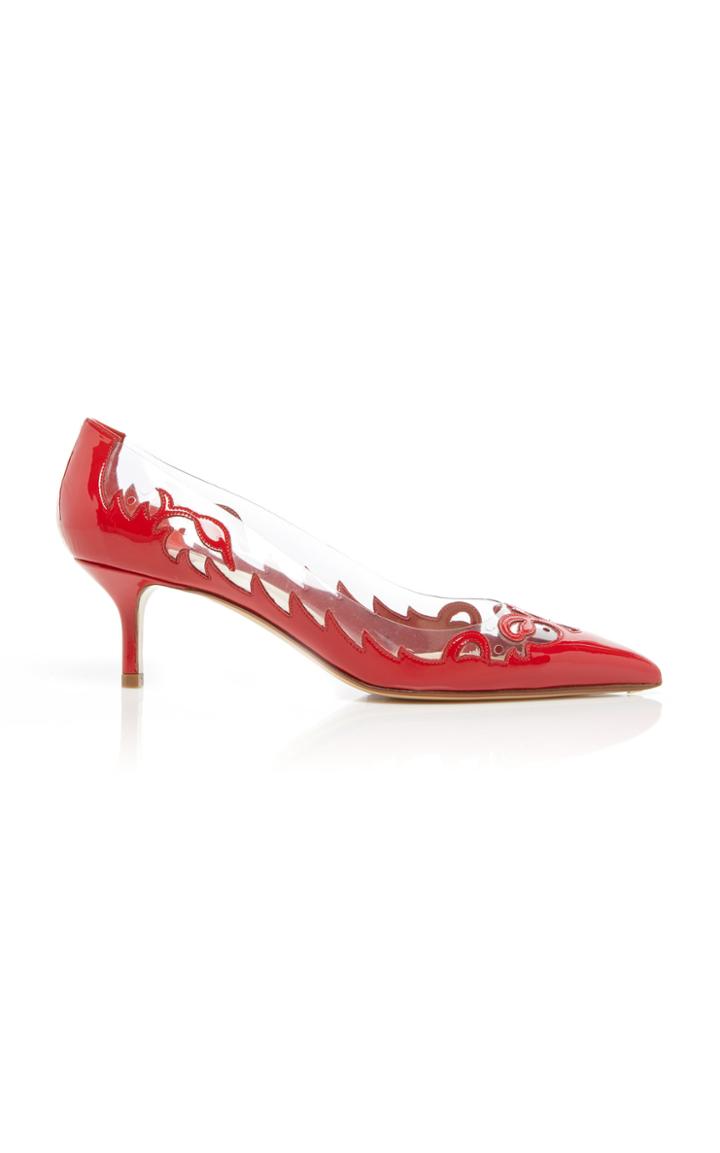 Francesco Russo Kitten Heel Pump