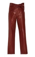 Zeynep Arcay Leather Bow Pants