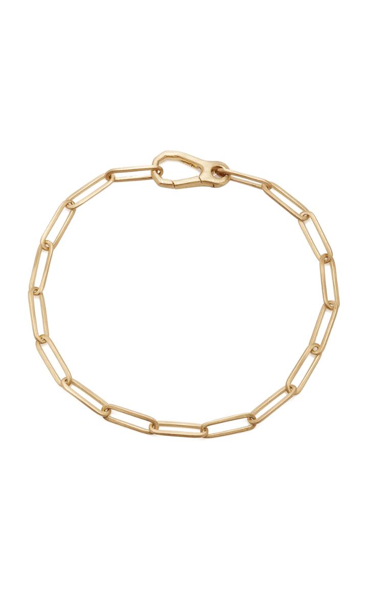 Moda Operandi Mateo 14k Yellow Gold Long Link Chain Bracelet
