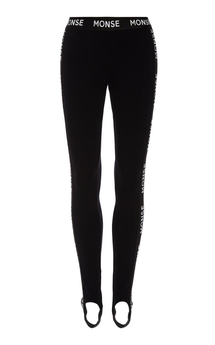 Monse Monse Jersey Logo Leggings
