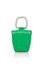 Danse Lente Embossed Leather Box Bag
