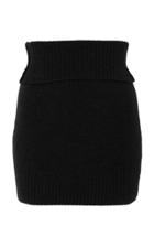 Marissa Webb Jesse Ribbed Wool-blend Mini Skirt