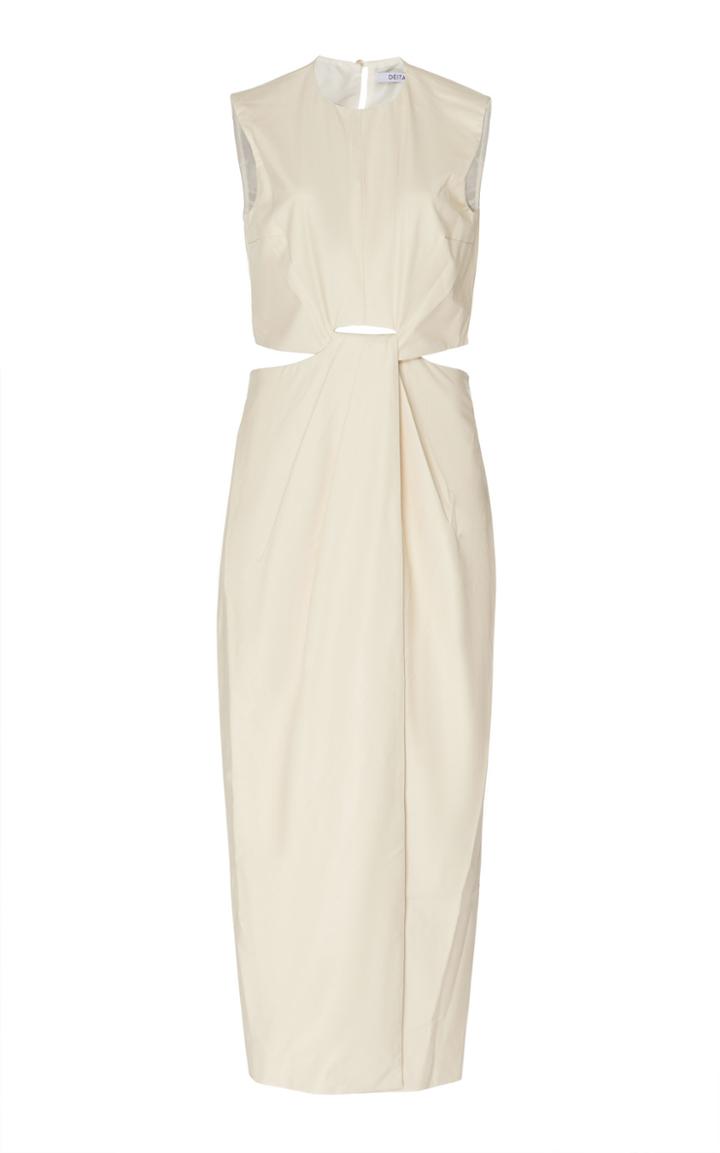 Deitas Tatiana Cutout Faux-leather Dress
