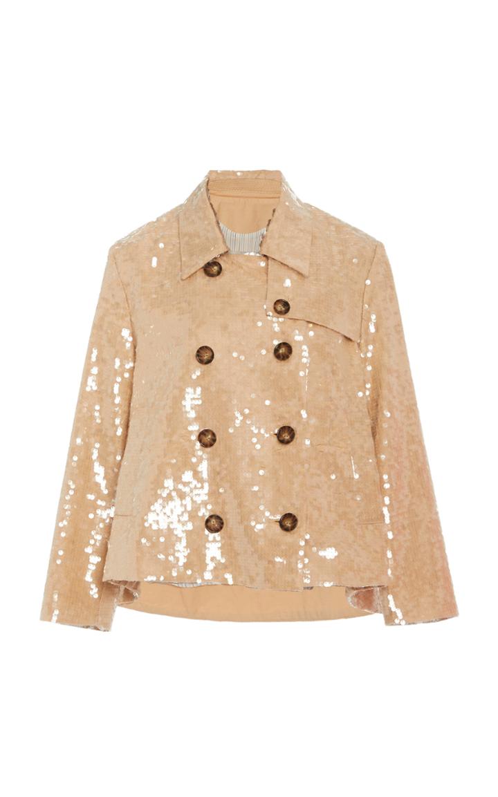 Moda Operandi Veronica Beard Sequin-embellished Darya Jacket Size: 0