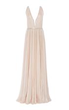 J. Mendel Kaia Silk Chiffon Gown
