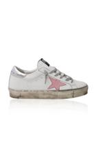 Golden Goose Hi Star Platform Leather Sneakers