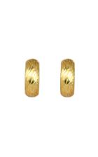 Valre Wavey Gold-plated Hoop Earrings