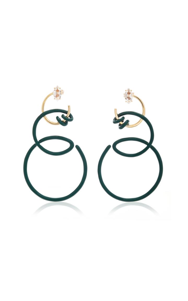 Moda Operandi Bea Bongiasca Double Curl Vine Earrings
