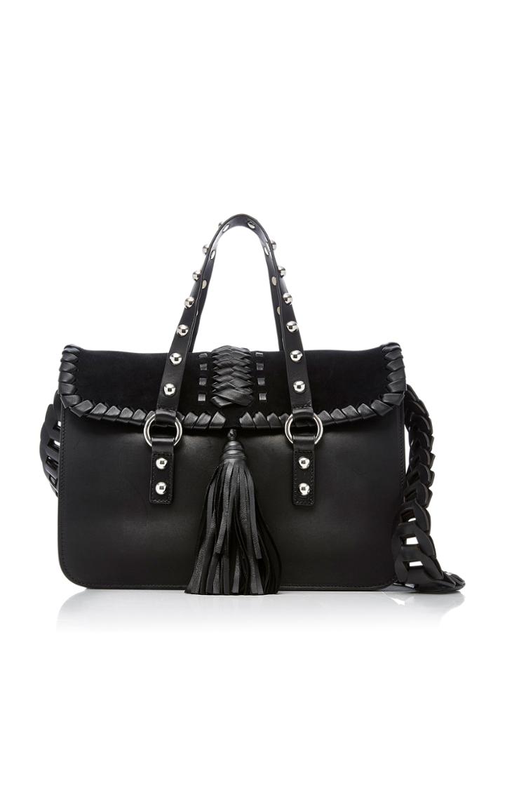 Red Valentino Threads Top Handle Bag