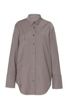 Moda Operandi Michael Lo Sordo Two-tone Wool Shirt
