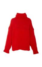 Jil Sander Cable-knit Wool And Angora-blend Turtleneck Sweater