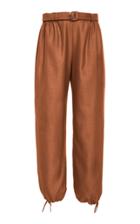 Bouguessa Loose Tie-up Pants