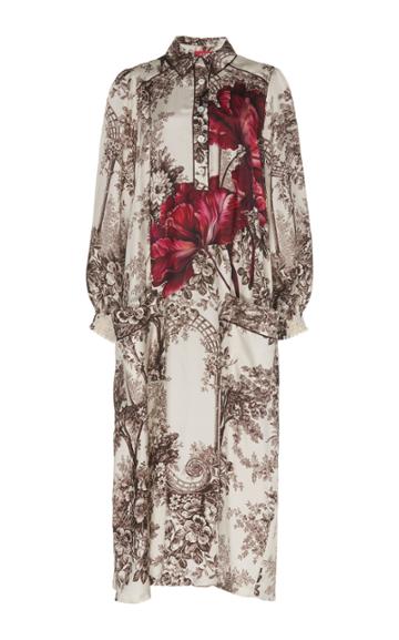 For Restless Sleepers Sterope Printed Midi Dress