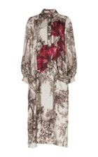For Restless Sleepers Sterope Printed Midi Dress
