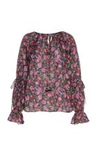 Moda Operandi Figue Clodie Silk Top Size: Xs