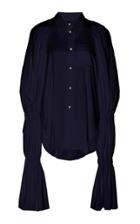 Khaite Tanya A-line Cotton Skirt