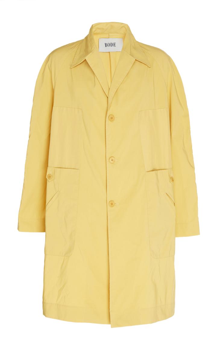 Bode Nylon Trenchcoat