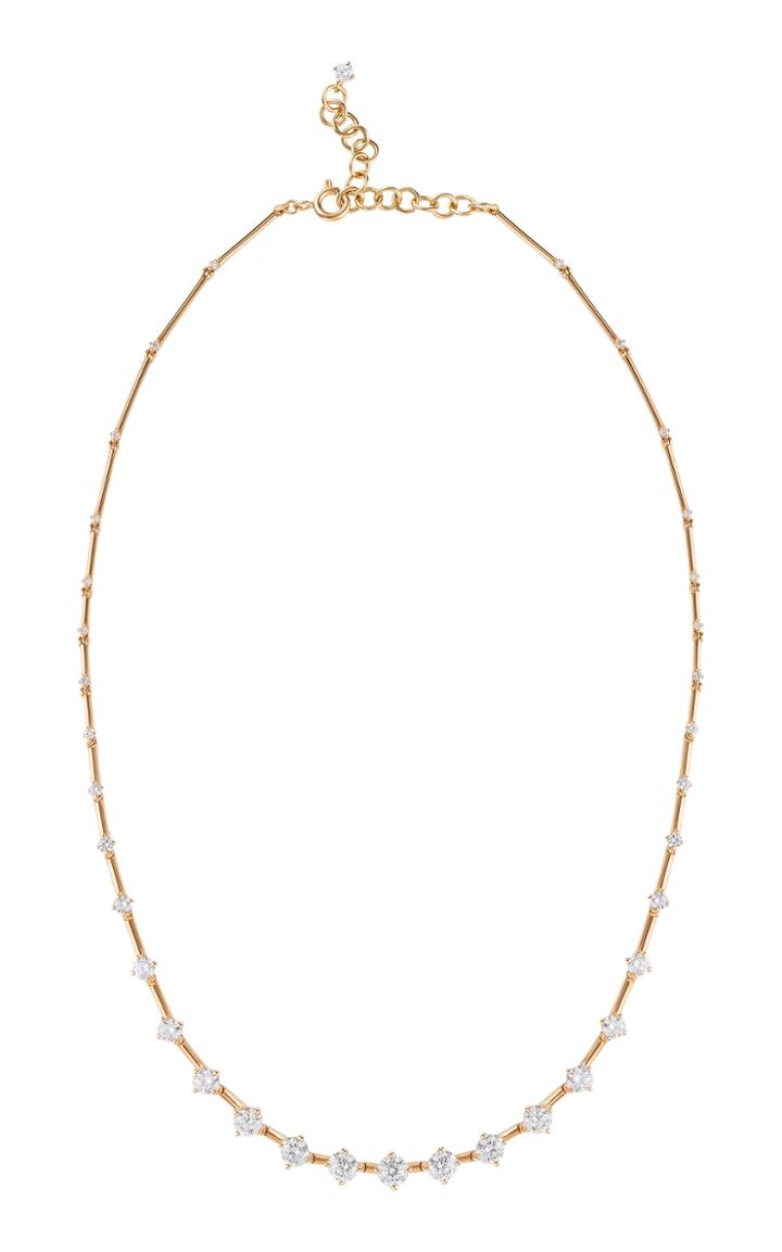 Fernando Jorge Sequence Diamond 18k Yellow Gold Necklace