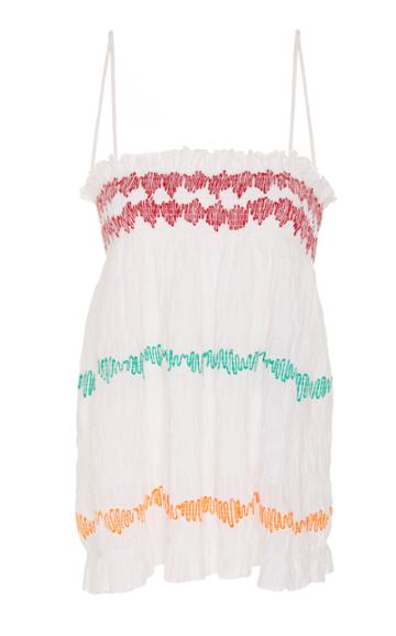 Rae Feather M'o Exclusive Embroidery Top