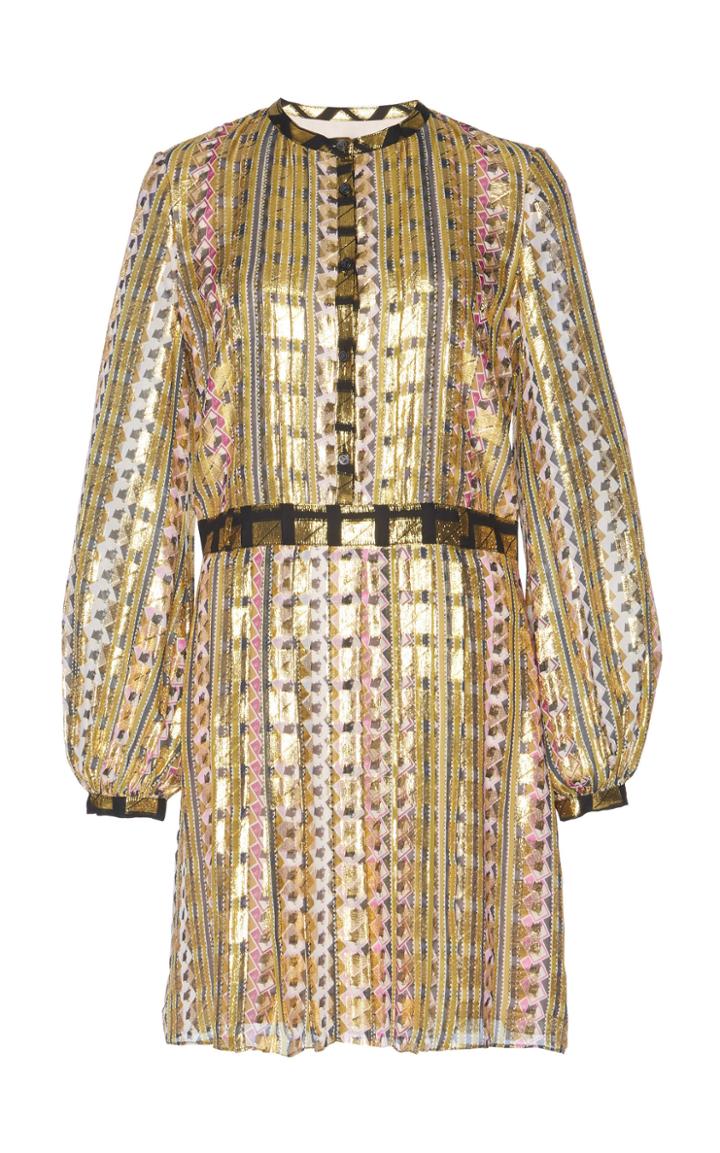 Temperley London Letter Print Mini Dress
