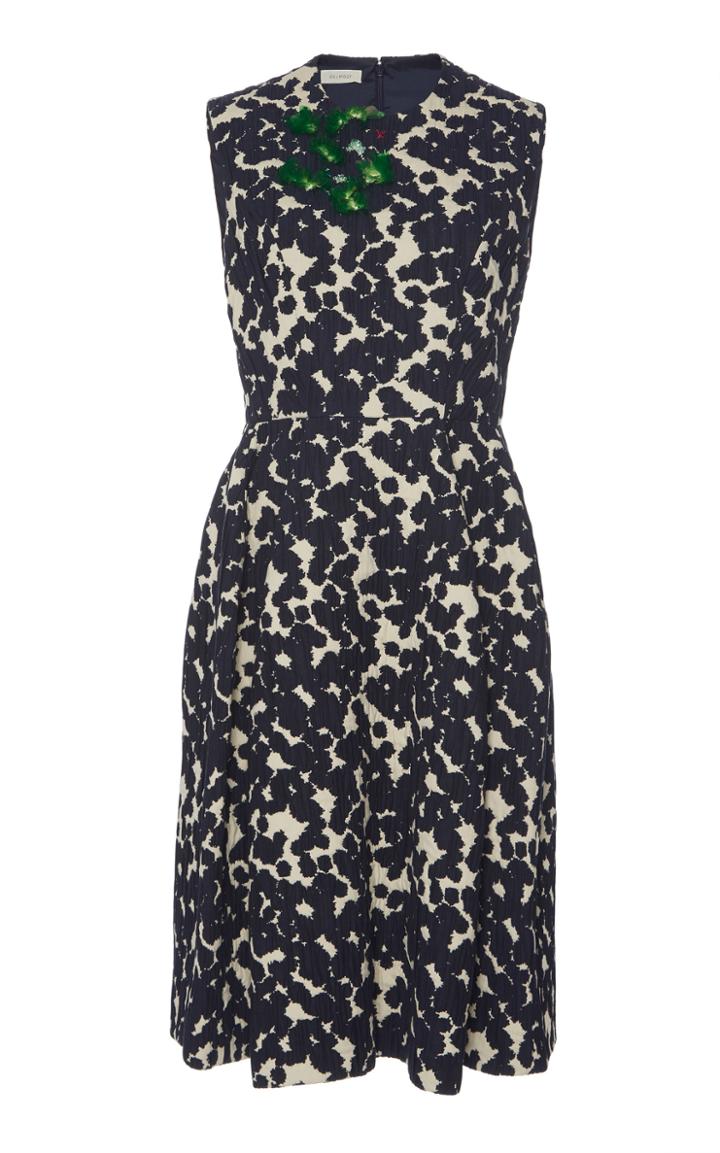 Delpozo Corolla Knee Length Dress