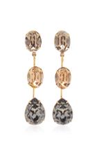 Jennifer Behr Allanah Gold-plated And Crystal Earrings