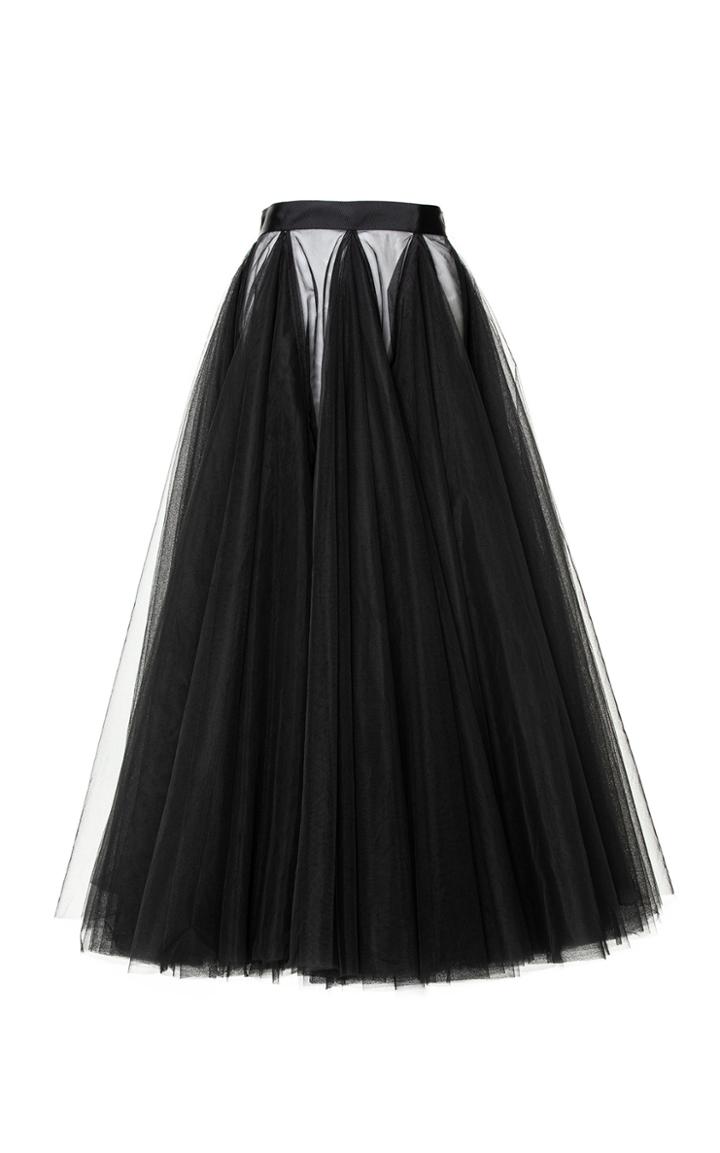 Moda Operandi Huishan Zhang Adeline Layered Tulle Full Maxi Skirt