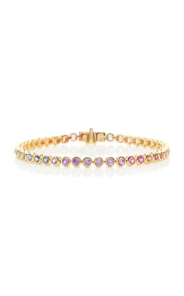 Luisa Alexander 18k Gold And Sapphire Bracelet