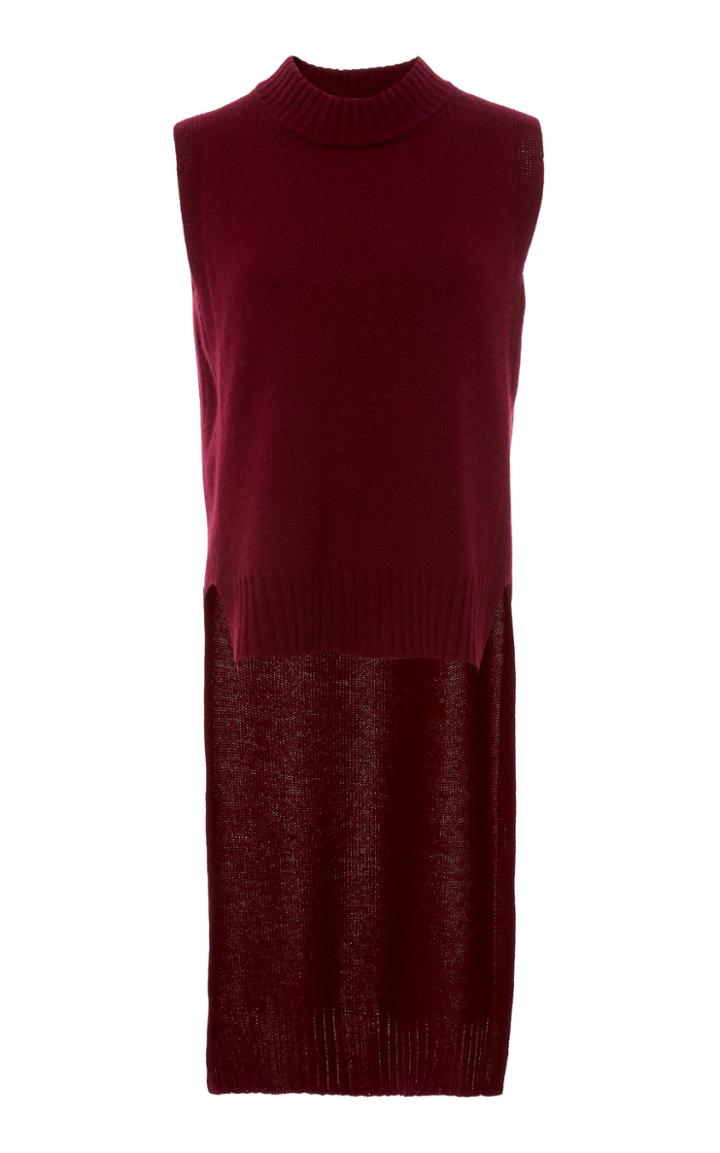 Rosetta Getty Sleeveless Cropped Front Pullover