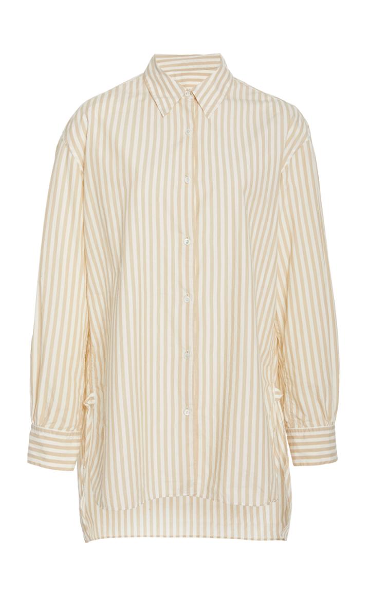 Nl Collection Noa Cotton High-low Shirt