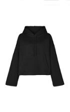 Acne Studios Joghy Logo-embossed Cotton-jersey Hooded Sweatshirt Size: