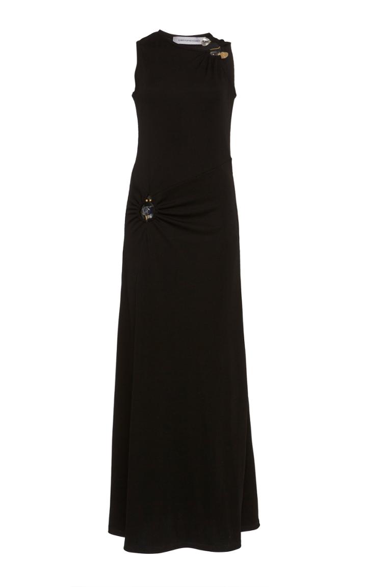 Moda Operandi Christopher Esber Orbit Rib Drape Dress