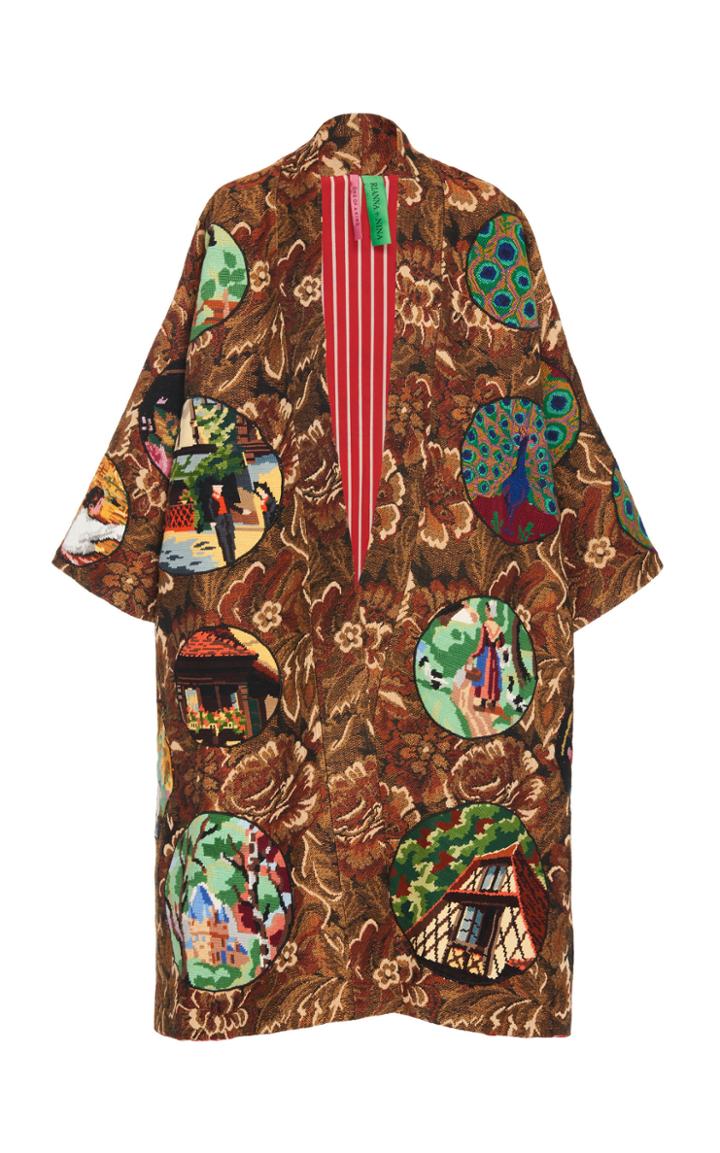 Moda Operandi Rianna + Nina Exclusive One Of A Kind Gobelin Dot Coat