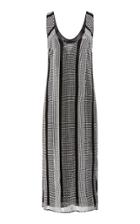 Sally Lapointe Stitched Sequins Tank Dress