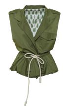 Moda Operandi Johanna Ortiz Spring Tea Gabardine Vest