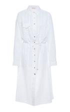 Tory Burch Seersucker Shirt Dress