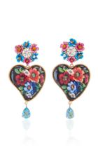 Dolce & Gabbana Cuori Fiori Earrings