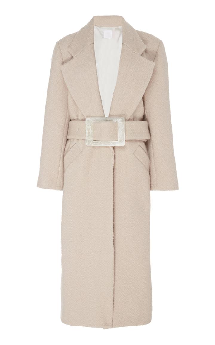 Paris Georgia Classic Wool Longlined Coat