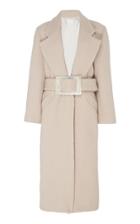 Paris Georgia Classic Wool Longlined Coat