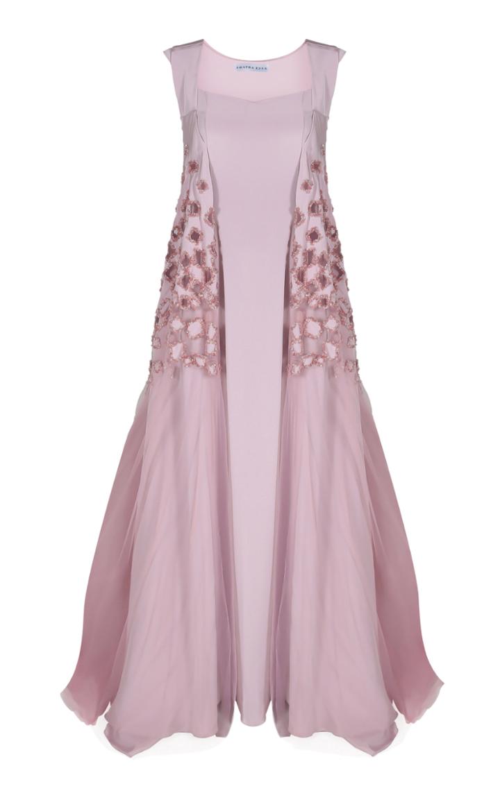 Shatha Essa Valentina Sweep Train Organza Gown