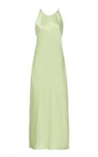 Rosetta Getty Bias Open-back Satin Dress